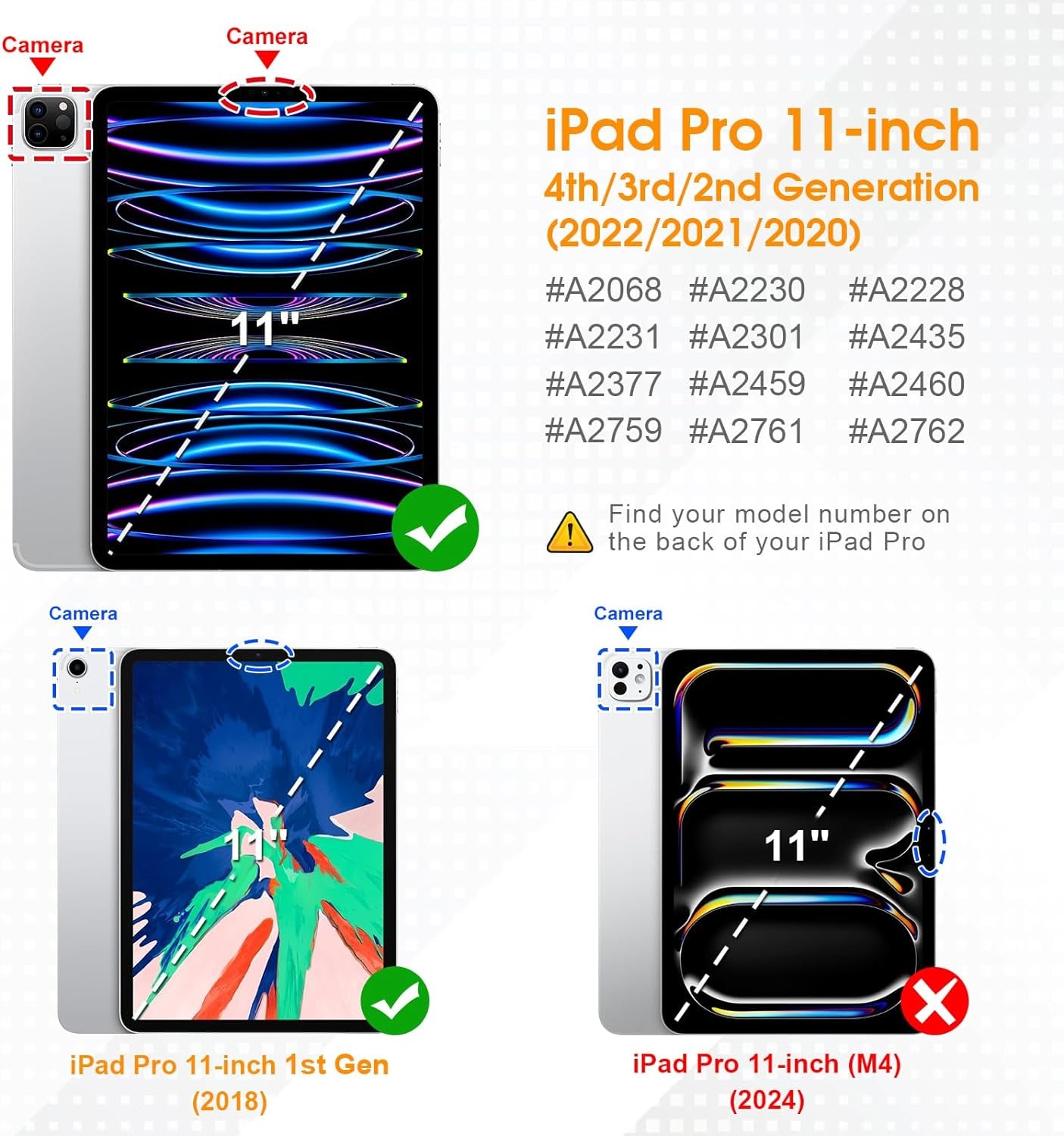 Hybrid Slim Case for Ipad Pro 11-Inch (4Th / 3Rd Generation) 2022/2021 - [Built-In Pencil Holder] Shockproof Cover W/Clear Transparent Back Shell, Also Fit Ipad Pro 11" 2Nd Gen, Lilac Purple